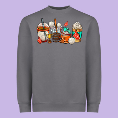 Volleyball Coffee Cups Heavyweight Sweatshirt Designed By Adodesignshop