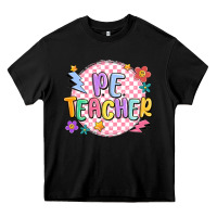 Black pe teacher Heavy Core Tee - MaliasSmallBusiness
