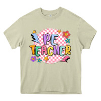 Mossy pe teacher Heavy Core Tee - MaliasSmallBusiness
