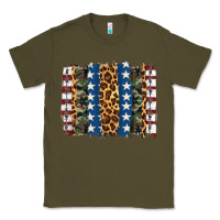 Army Green usa army pattern brushstroke Classic Tee - Artiststas