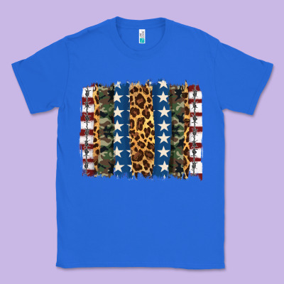 Usa Army Pattern Brushstroke Classic Tee Designed By Artiststas