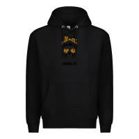Black Sunflower Mom Skull Premium Hoodie - Bettercallsaul