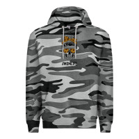 Slate Camo Sunflower Mom Skull Premium Hoodie - Bettercallsaul