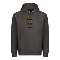 Smoke Sunflower Mom Skull Premium Hoodie - Bettercallsaul