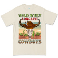 Bone wild west long live cowboys Premium Tee - texasbilliewilder