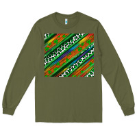 Army Green st patricks day leopard rainbow Long Sleeve Tee - Artiststas