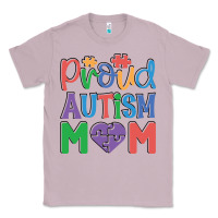 Lilac Proud Autism Mom Classic Tee - CowhideDigitalArt