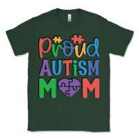 Sports Green Proud Autism Mom Classic Tee - CowhideDigitalArt