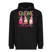 Black gnome for the holidays Heavyweight Hoodie - MaliasSmallBusiness