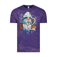Cloud Purple winter gnome coffee Vintage Tee - JahusDesignShop