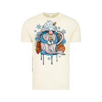Vintage Arctic winter gnome coffee Vintage Tee - JahusDesignShop