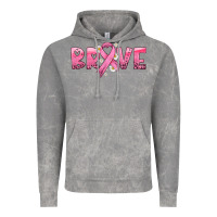 Cloud Rock brave with ribbon Vintage Hoodie - HRA Design Shop