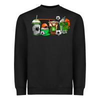 Black soccer coffee cups Heavyweight Sweatshirt - AdoDesignShop