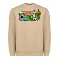 Mushroom soccer coffee cups Heavyweight Sweatshirt - AdoDesignShop
