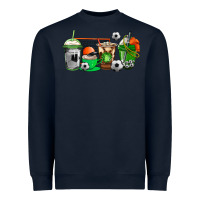 Navy soccer coffee cups Heavyweight Sweatshirt - AdoDesignShop