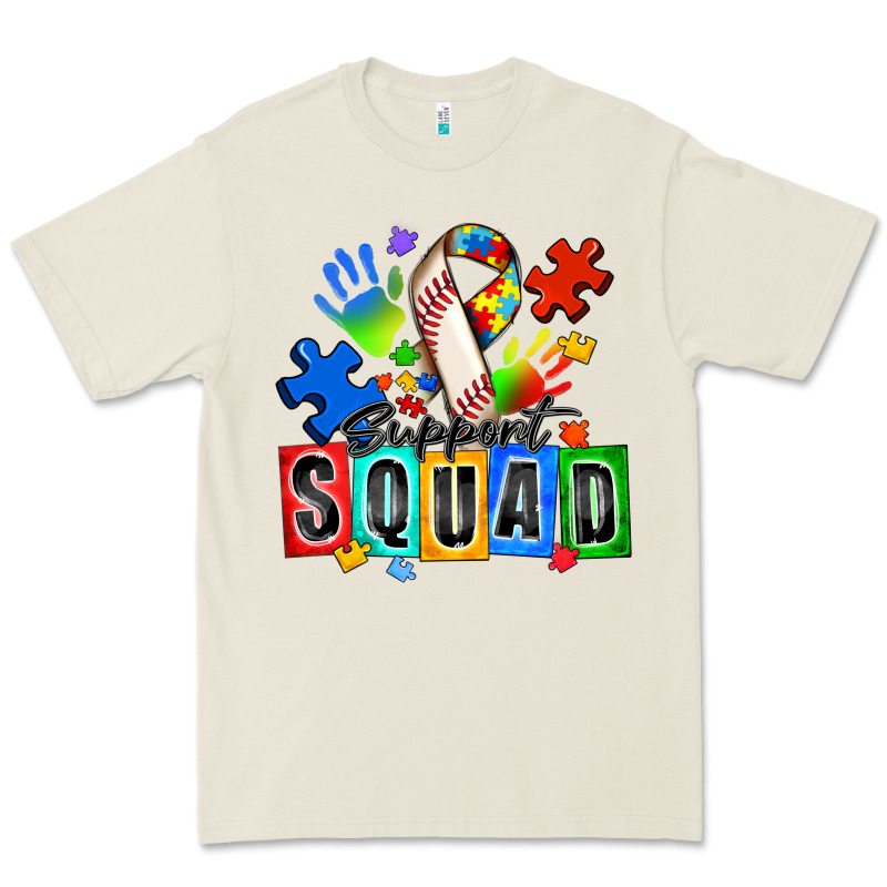 Baseball Support Squad Autism Premium Tee by Zillion Design Studio | Teevron