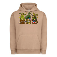 Pigment Burro Army Gnomes 4th of july Urban Hoodie - HowdyJamesFarm