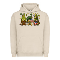 Pigment French Oak Army Gnomes 4th of july Urban Hoodie - HowdyJamesFarm