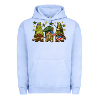 Pigment Grape Ice Army Gnomes 4th of july Urban Hoodie - HowdyJamesFarm