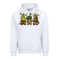 White Army Gnomes 4th of july Urban Hoodie - HowdyJamesFarm