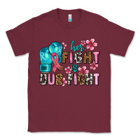 Burgundy her fighting is our fight Classic Tee - AdoDesignShop