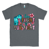 Charcoal Heather her fighting is our fight Classic Tee - AdoDesignShop
