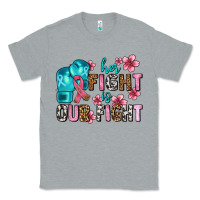 Heather Grey her fighting is our fight Classic Tee - AdoDesignShop