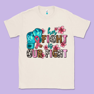 Her Fighting Is Our Fight Classic Tee Designed By Adodesignshop
