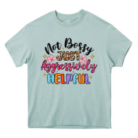 Arona not bossy just aggressively helpful Heavy Core Tee - MaliasSmallBusiness