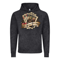 Vintage Black look pretty play dirty Vintage Hoodie - SublimationCraftShop