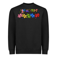 Black you are loved autism Heavyweight Sweatshirt - JahusDesignShop