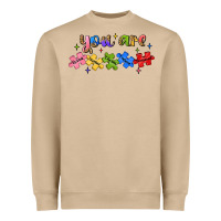 Mushroom you are loved autism Heavyweight Sweatshirt - JahusDesignShop