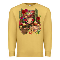 Antique Gold Mexican Gnomies Truck Premium Sweatshirt - BundleAndBundleShop