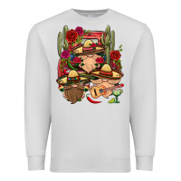 Dove Grey Mexican Gnomies Truck Premium Sweatshirt - BundleAndBundleShop