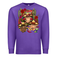 Purple Mexican Gnomies Truck Premium Sweatshirt - BundleAndBundleShop