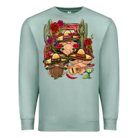 Seafoam Mexican Gnomies Truck Premium Sweatshirt - BundleAndBundleShop