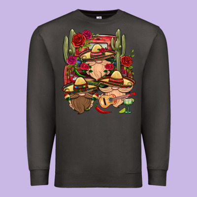Mexican Gnomies Truck Premium Sweatshirt Designed By Bundleandbundleshop