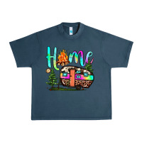 Midnight Navy home camp Urban Heavy Tee - JahusDesignShop