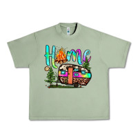 Oil Green home camp Urban Heavy Tee - JahusDesignShop