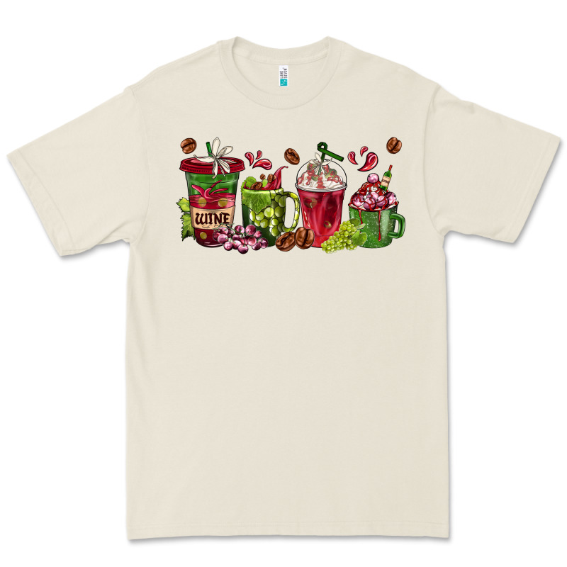 Wine Coffee Cups Premium Tee by texasbilliewilder | Teevron