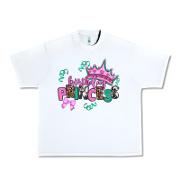 White birthday princess Urban Heavy Tee - AdoDesignShop