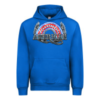 Cobalt American rainbow Urban Hoodie - HowdyJamesFarm