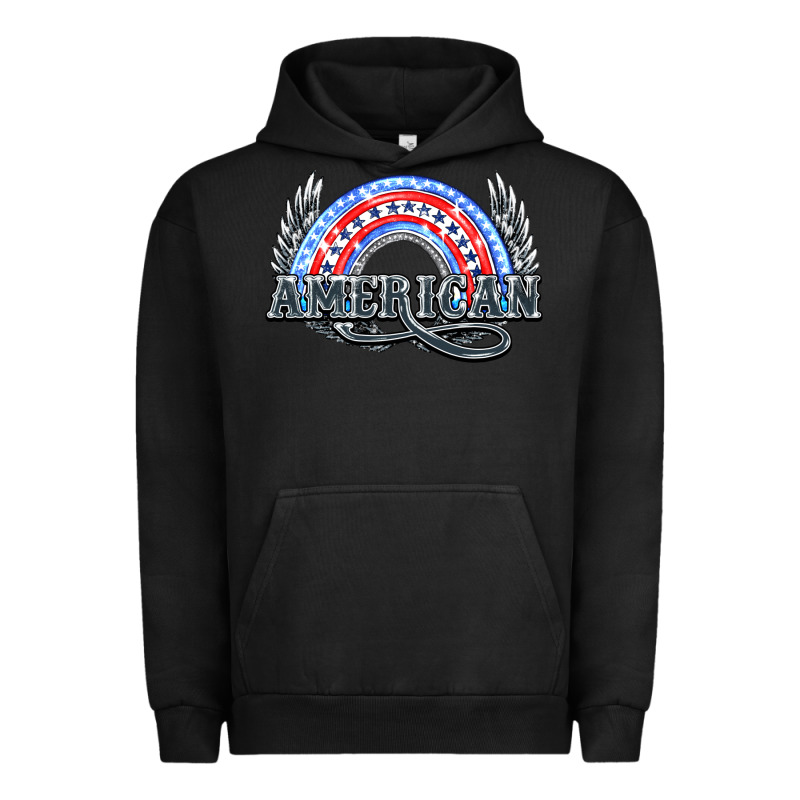 American Rainbow Urban Hoodie by HowdyJamesFarm | Teevron