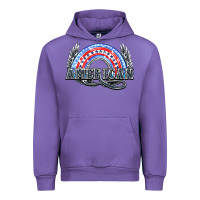 Tulip American rainbow Urban Hoodie - HowdyJamesFarm
