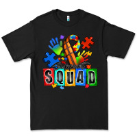 Black basketball support squad autism Premium Tee - Zillion Design Studio