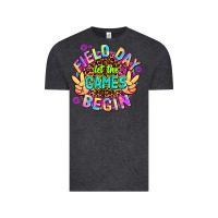 Vintage Black field day let the games begin Vintage Tee - AdoDesignShop