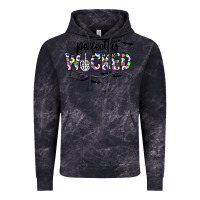 Cloud Black Perfectly Wicked Vintage Hoodie - CowhideDigitalArt