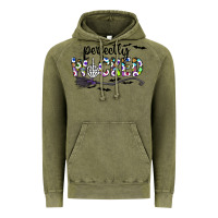 Vintage Olive Perfectly Wicked Vintage Hoodie - CowhideDigitalArt