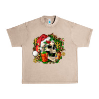 French Oak christmas skull and gift Urban Heavy Tee - AdoDesignShop