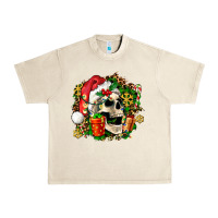Sandshell christmas skull and gift Urban Heavy Tee - AdoDesignShop